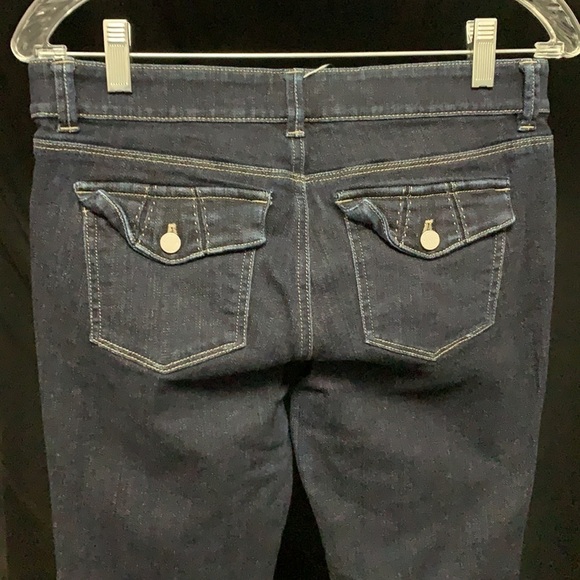 WHITE House Black Market Noir Capri jeans - Picture 4 of 5